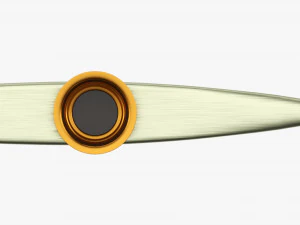 Metalen Kazoo 3D Model