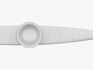 Metalen Kazoo 3D Model