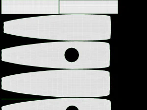 Metalen Kazoo 3D Model