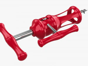 Modern Rack And Pinion Corkscrew 3D Model