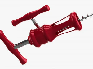 Modern Rack And Pinion Corkscrew 3D Model