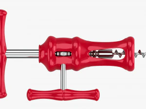 Modern Rack And Pinion Corkscrew 3D Model