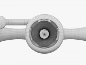 Modern Rack And Pinion Corkscrew 3D Model