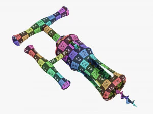 Modern Rack And Pinion Corkscrew 3D Model