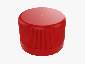 Plastic Bottle Cap 3D Model