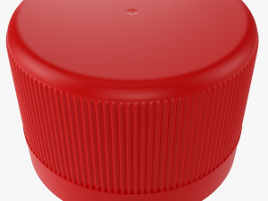 Plastic Bottle Cap 3D Model