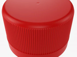 Plastic Bottle Cap 3D Model