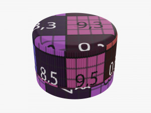 Plastic Bottle Cap 3D Model