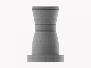 Salt And Pepper Grinder Set 02 3D Model