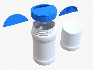 Salt Shaker 01 3D Модель