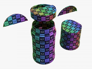 Salt Shaker 01 3D Модель