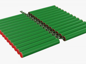 Piccola catena di petardi Modello 3D