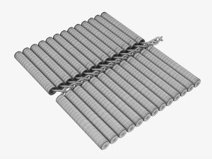 Piccola catena di petardi Modello 3D