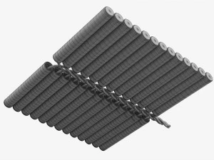 Piccola catena di petardi Modello 3D