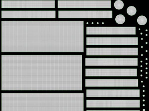 Piccola catena di petardi Modello 3D