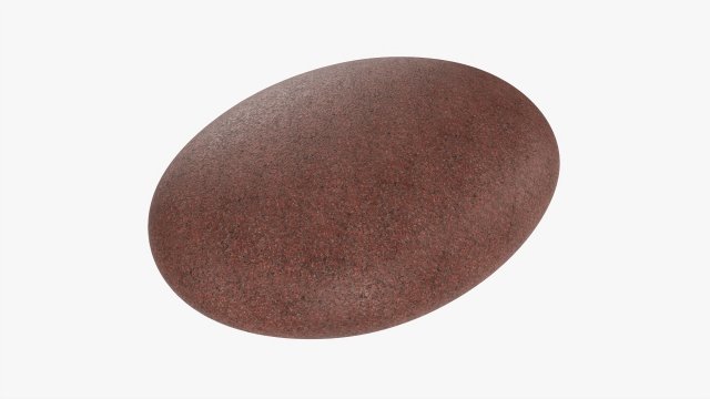 Smooth Sea Pebble 3D मॉडल .c4d .max .obj .3ds .fbx .stl .blend 