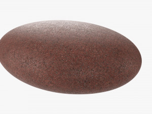 Smooth Sea Pebble 3D मॉडल