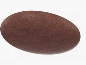 Smooth Sea Pebble 3D मॉडल