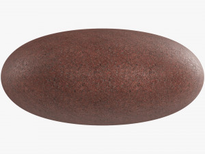 Smooth Sea Pebble 3D मॉडल