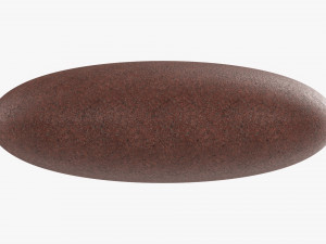 Smooth Sea Pebble 3D मॉडल