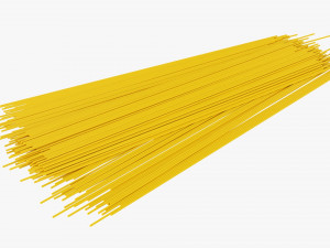 Spaghetti Pasta 3D Model