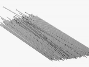 Spaghetti Pasta 3D Model