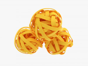Tagliatelle Pasta 3D 모델