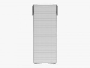 Tetra Pak Juice Cardboard Box Packaging 1000ml 3D Model
