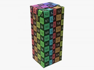 Tetra Pak Jus Karton Box Kemasan 1000ml Model 3D