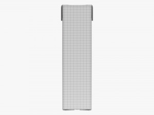 Juice Cardboard Box Packaging 1000ml Slim Modelo 3D