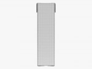 Caixa de Papel&atilde;o Suco Embalagem 1000ml Slim Modelo 3D