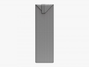 Juice Cardboard Box Packaging 1500ml 3D Model