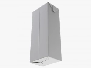 Juice Cardboard Box Packaging For Kids 200ml 3D Model
