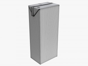 Juice Cardboard Box Packaging For Kids 200ml 3Dモデル