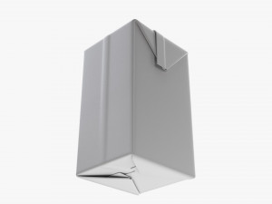 Juice Cardboard Box Packaging With Cap 500ml Model 3D