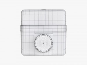Juice Cardboard Box Packaging With Cap 500ml Model 3D