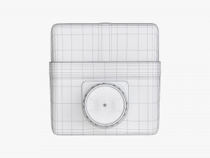 Juice Cardboard Box Packaging With Cap 1000ml Slim Modelo 3D