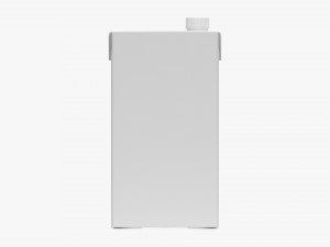 Juice Cardboard Box Packaging With Cap 2000ml 3D Модель