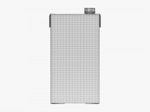 Juice Cardboard Box Packaging With Cap 2000ml 3D Модель