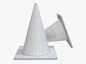 Traffic Cones 3D Модель