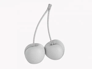 Cherry Double 3D Model
