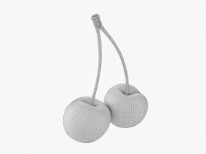 Cherry Double 3D Model