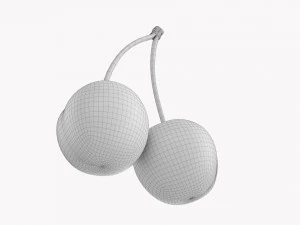 Cherry Double 3D Model