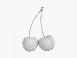 Cherry Double 3D Model