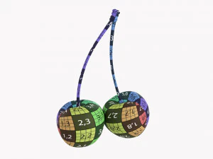 Cherry Double 3D Model