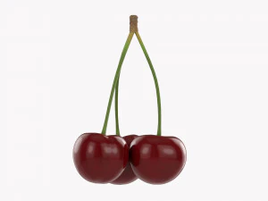 Cherry Triple 3D Model