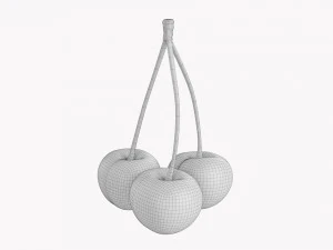 Cherry Triple 3D Model