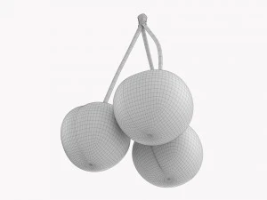 Cherry Triple 3D Model