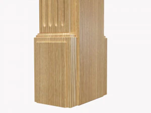 Classic Door Portal 01 3D Model