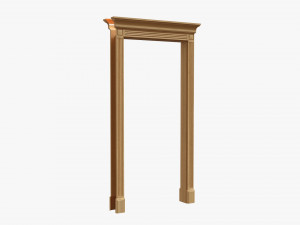 Classic Door Portal 02 3D 모델